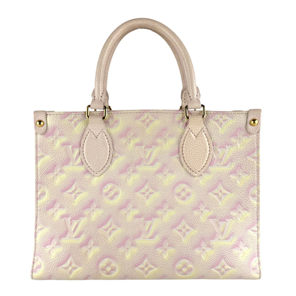 Louis Vuitton Monogram Empreinte Pink Yellow Monogram Empreinte Handbag Shoulder Bag (Pre-Owned)