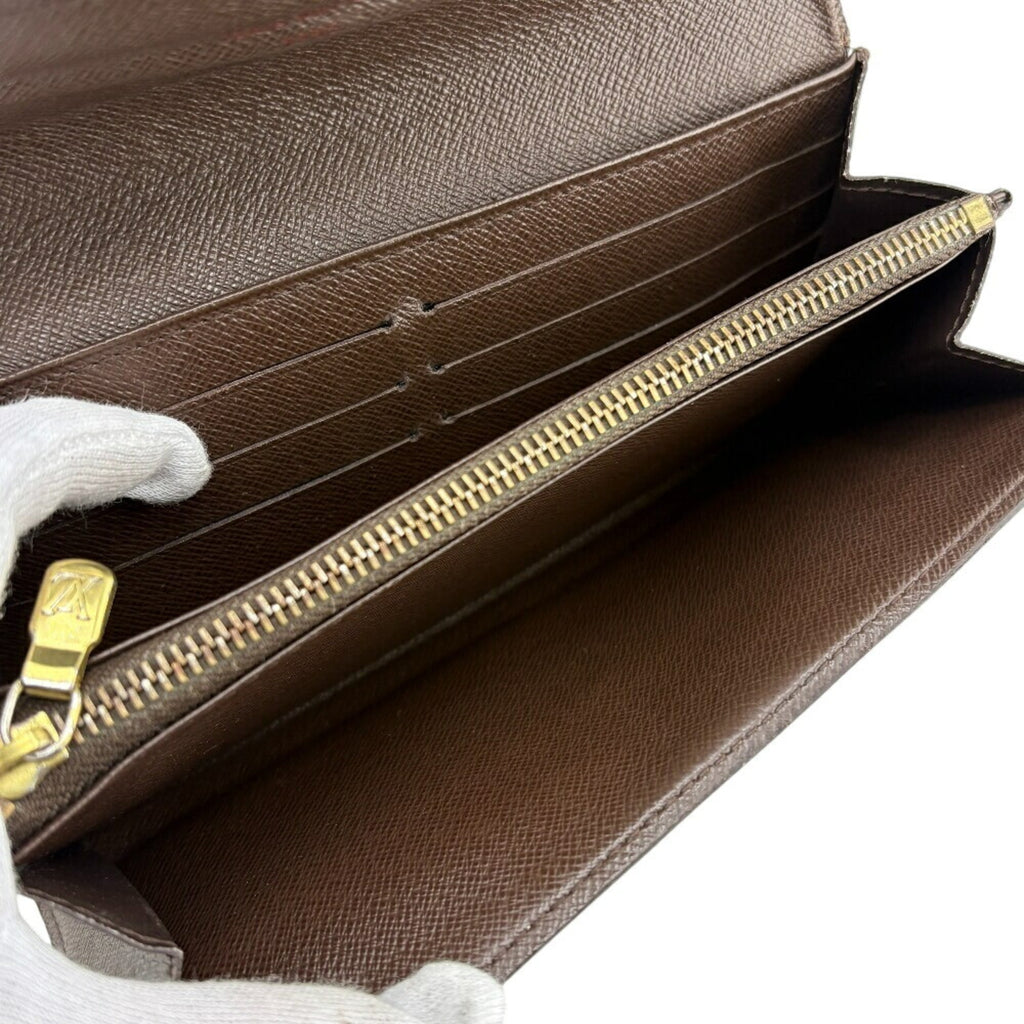 Louis Vuitton Brown Cuir Ombre Leather Coin Purse/Coin Case (Pre-Owned)
