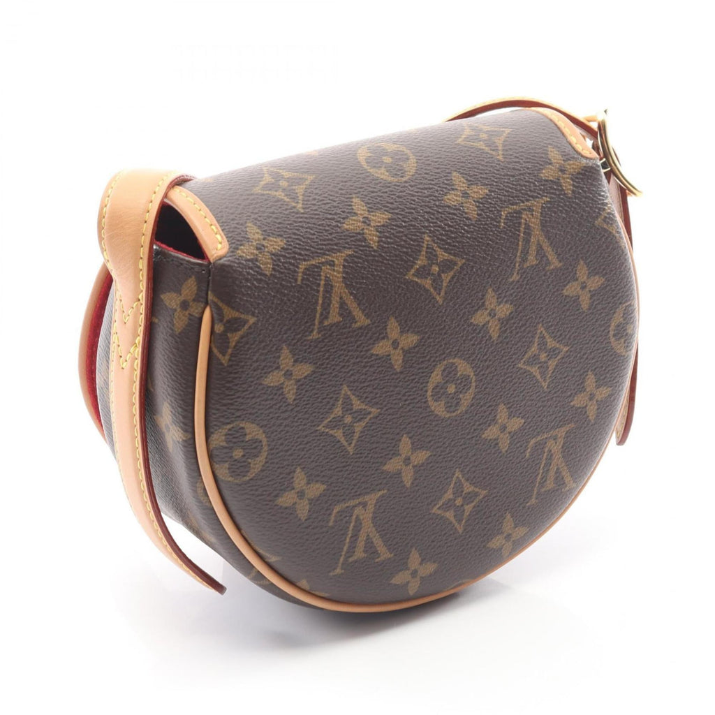 Louis Vuitton Brown Monogram Coated Canvas Leather Shoulder Bag (Pre-Owned)