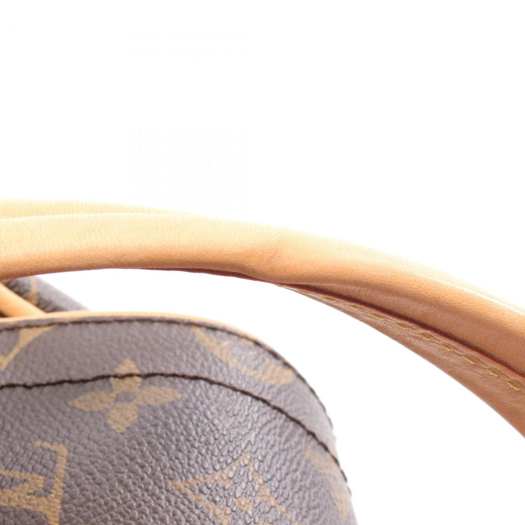 Louis Vuitton Brown Coated Canvas Leather Shoulder Bag (Pre-Owned)