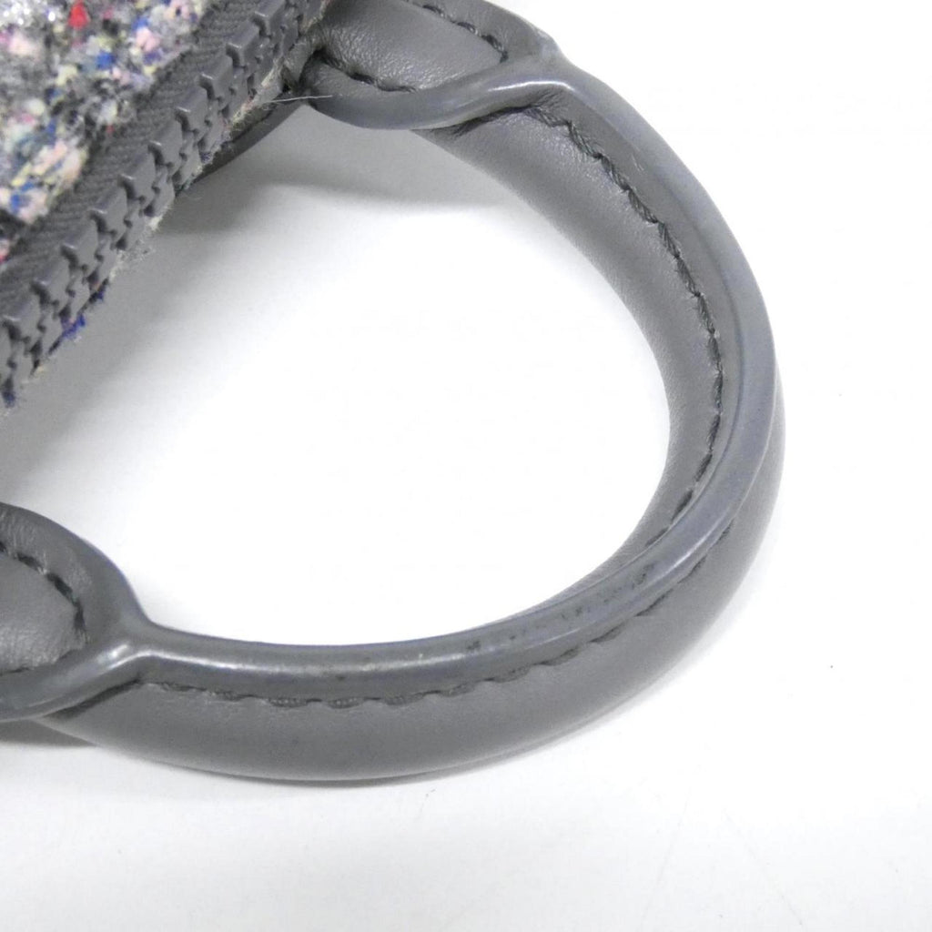 Louis Vuitton Gray Felt Wool Boston Bag (Pre-Owned)