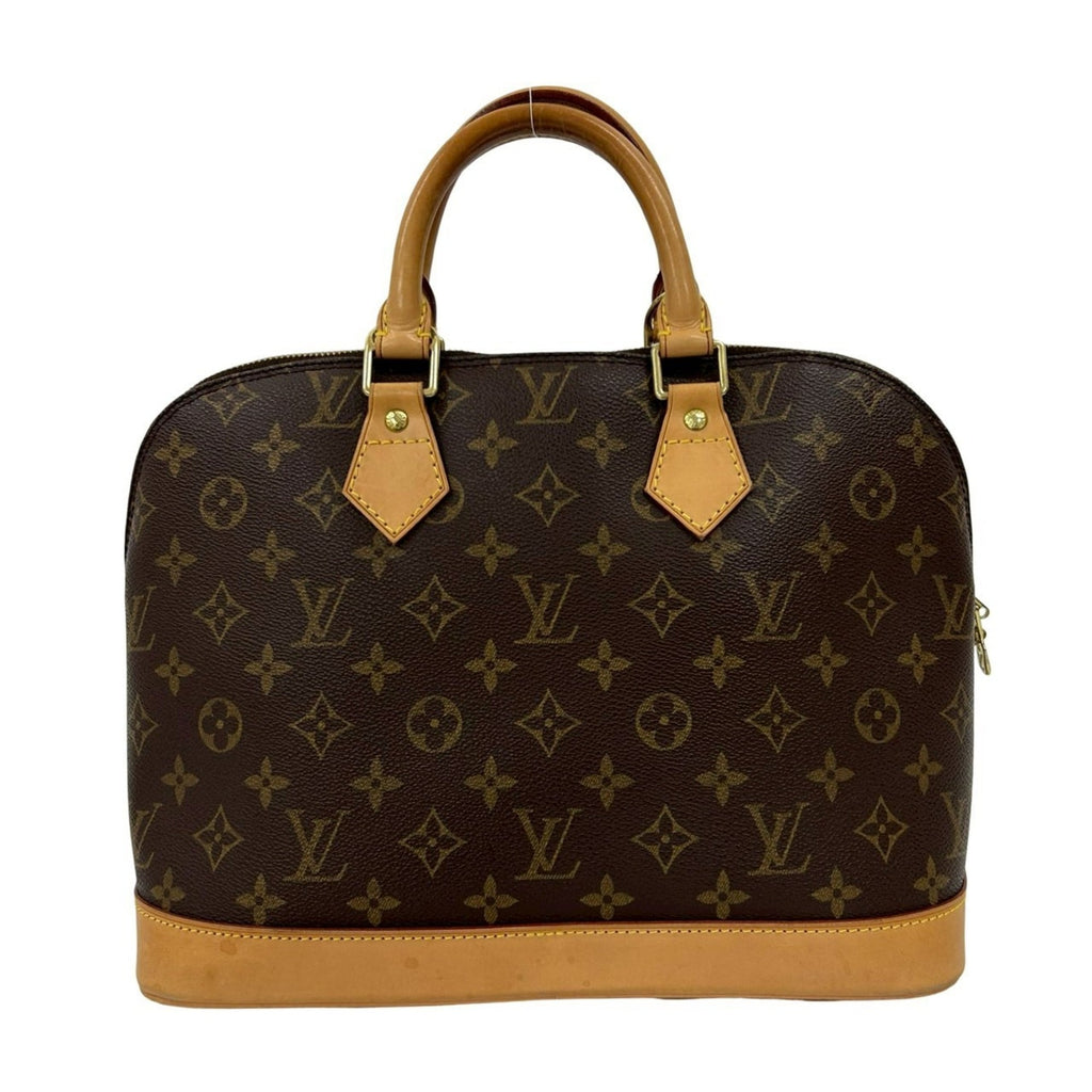Louis Vuitton Brown Leather Pvc Boston Bag Handbag (Pre-Owned)