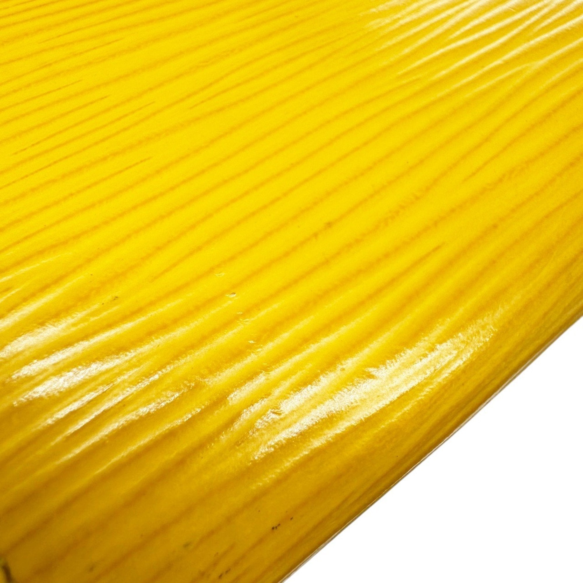 Louis Vuitton Yellow Epi Leather Long Wallet (Bi-Fold) (Pre-Owned)