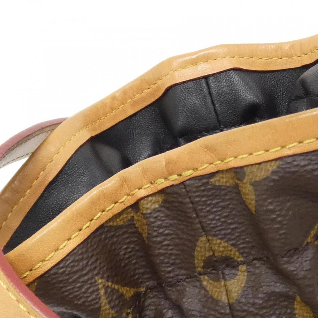Louis Vuitton Marron Coated Canvas Handbag (Pre-Owned)