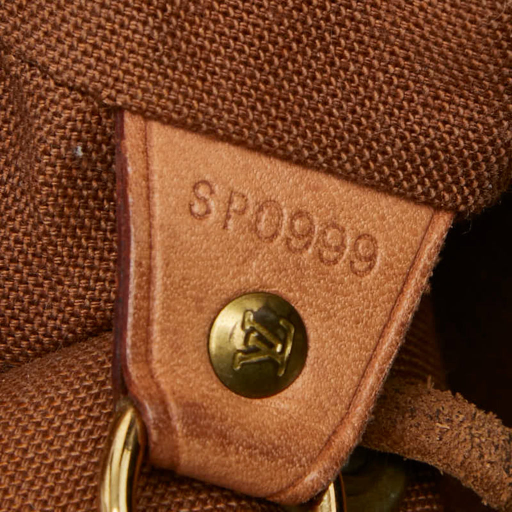 Louis Vuitton Brown Pvc Leather Backpack (Pre-Owned)