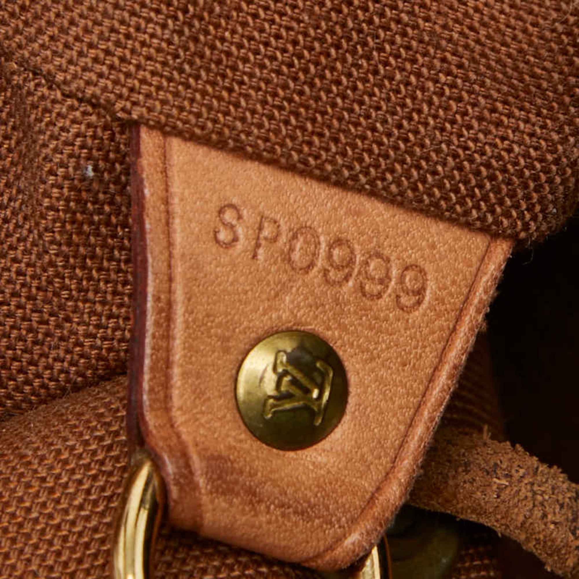 Louis Vuitton Brown Pvc Leather Backpack (Pre-Owned)