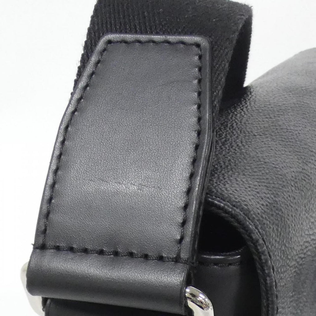 Louis Vuitton Graphite Gray Coated Canvas Shoulder Bag (Pre-Owned)