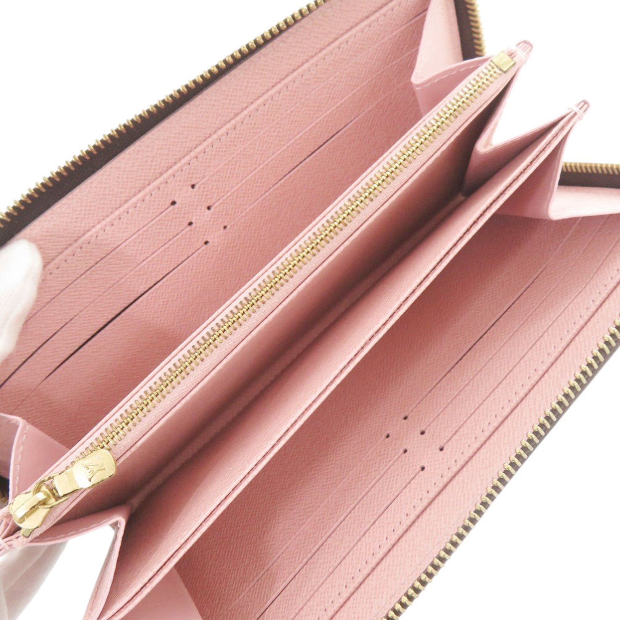 Louis Vuitton Monogram Rose Ballerine Monogram Long Wallet (Bi-Fold) (Pre-Owned)