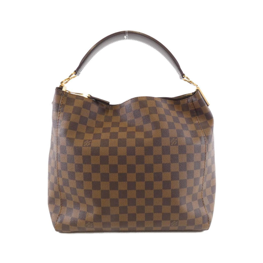 Louis Vuitton Ebene Coated Canvas Shoulder Bag (Pre-Owned)