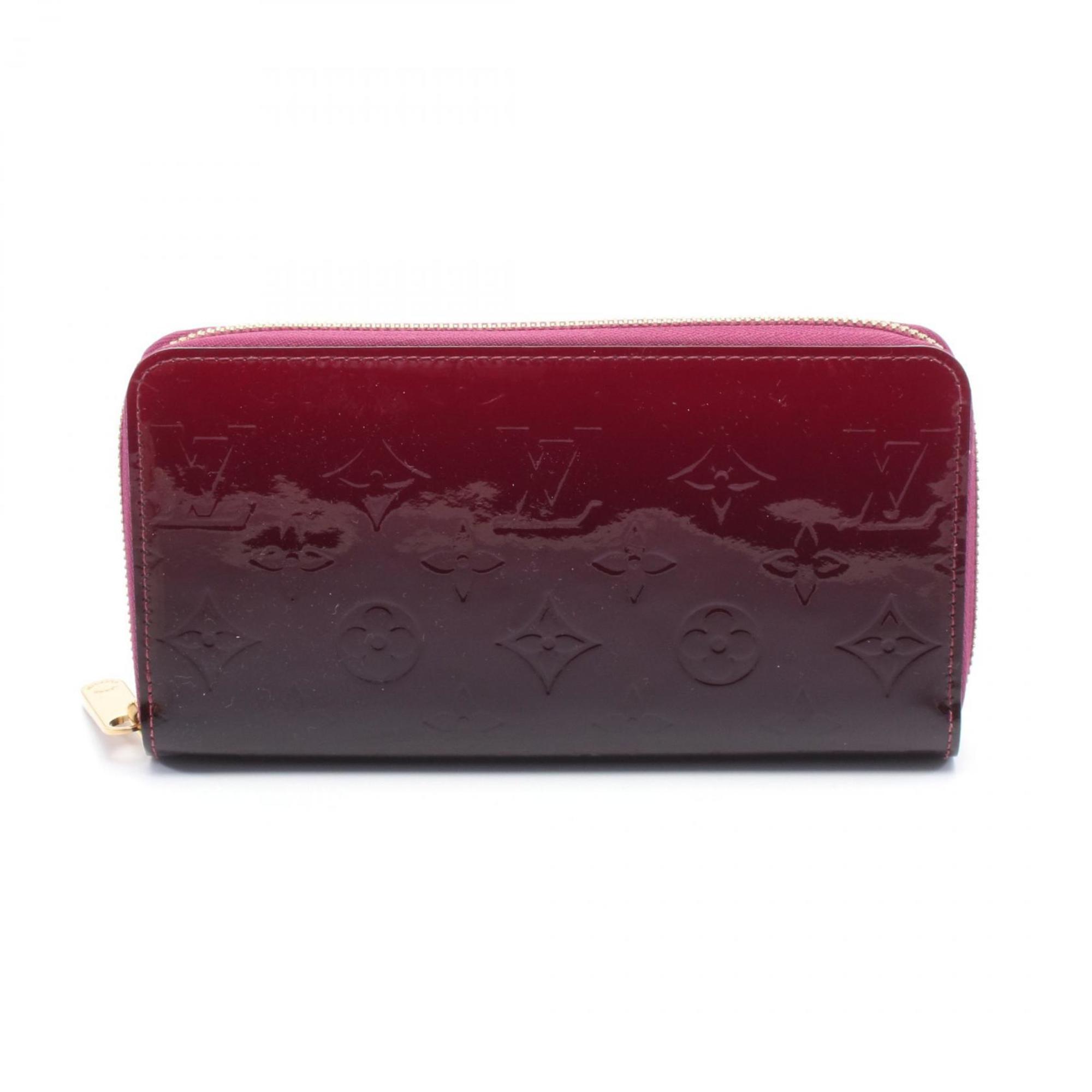 Louis Vuitton Bordeaux Rouge Monogram Vernis Long Wallet (Bi-Fold) (Pre-Owned)