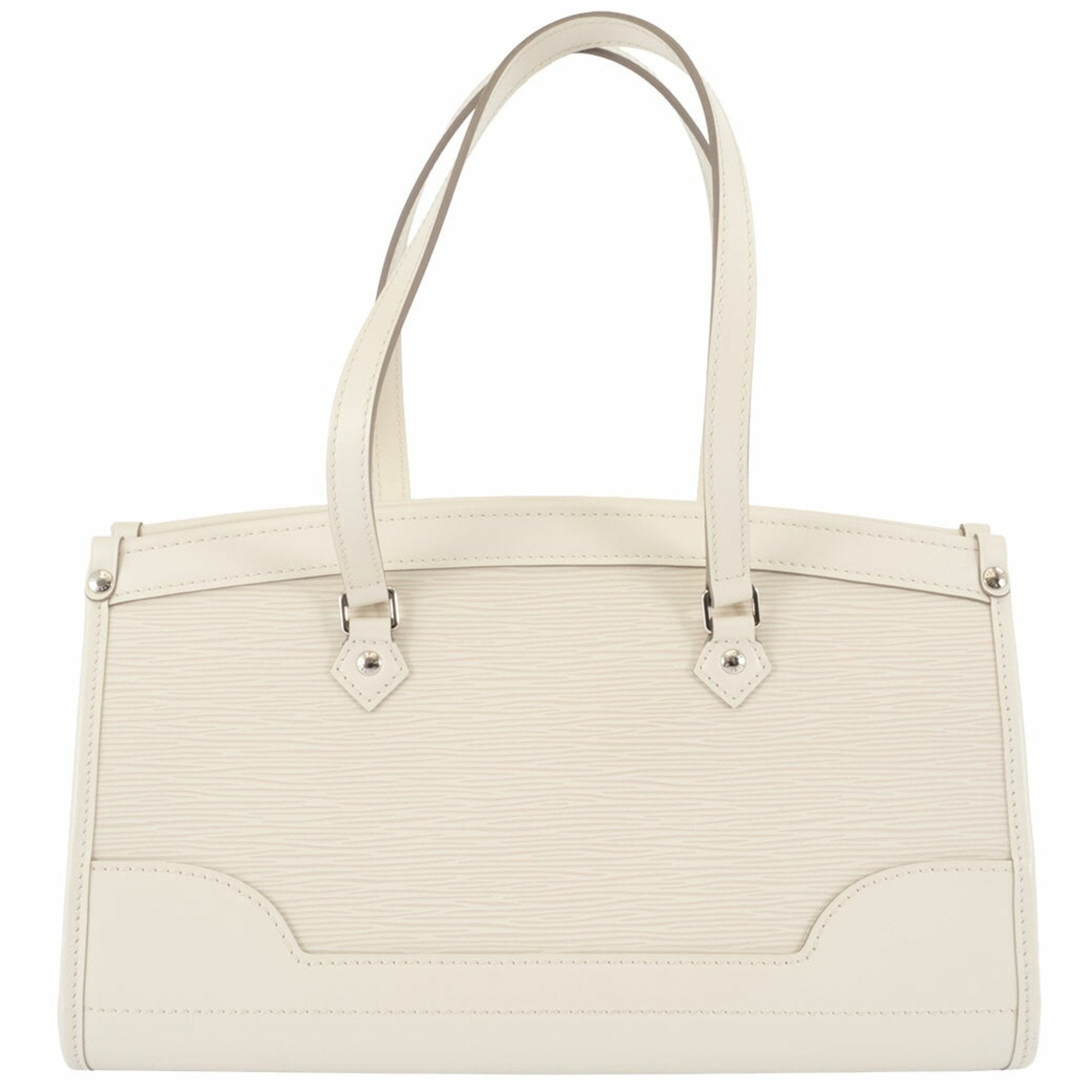 Louis Vuitton Lv Off White Epi Leather Handbag (Pre-Owned)
