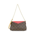 Louis Vuitton Cerise Marron Coated Canvas Shoulder Bag (Pre-Owned)