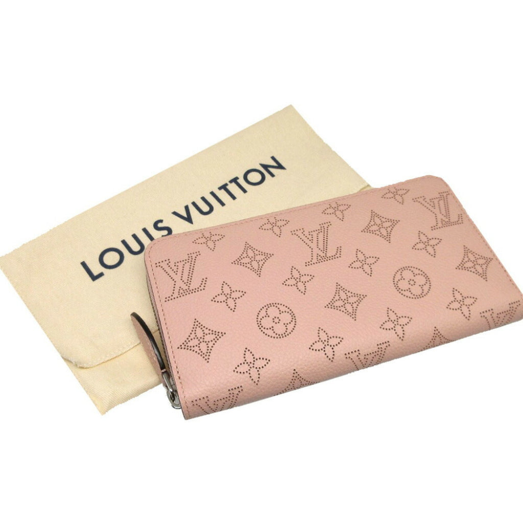 Louis Vuitton Magnolia Mahina Leather Long Wallet (Bi-Fold) (Pre-Owned)