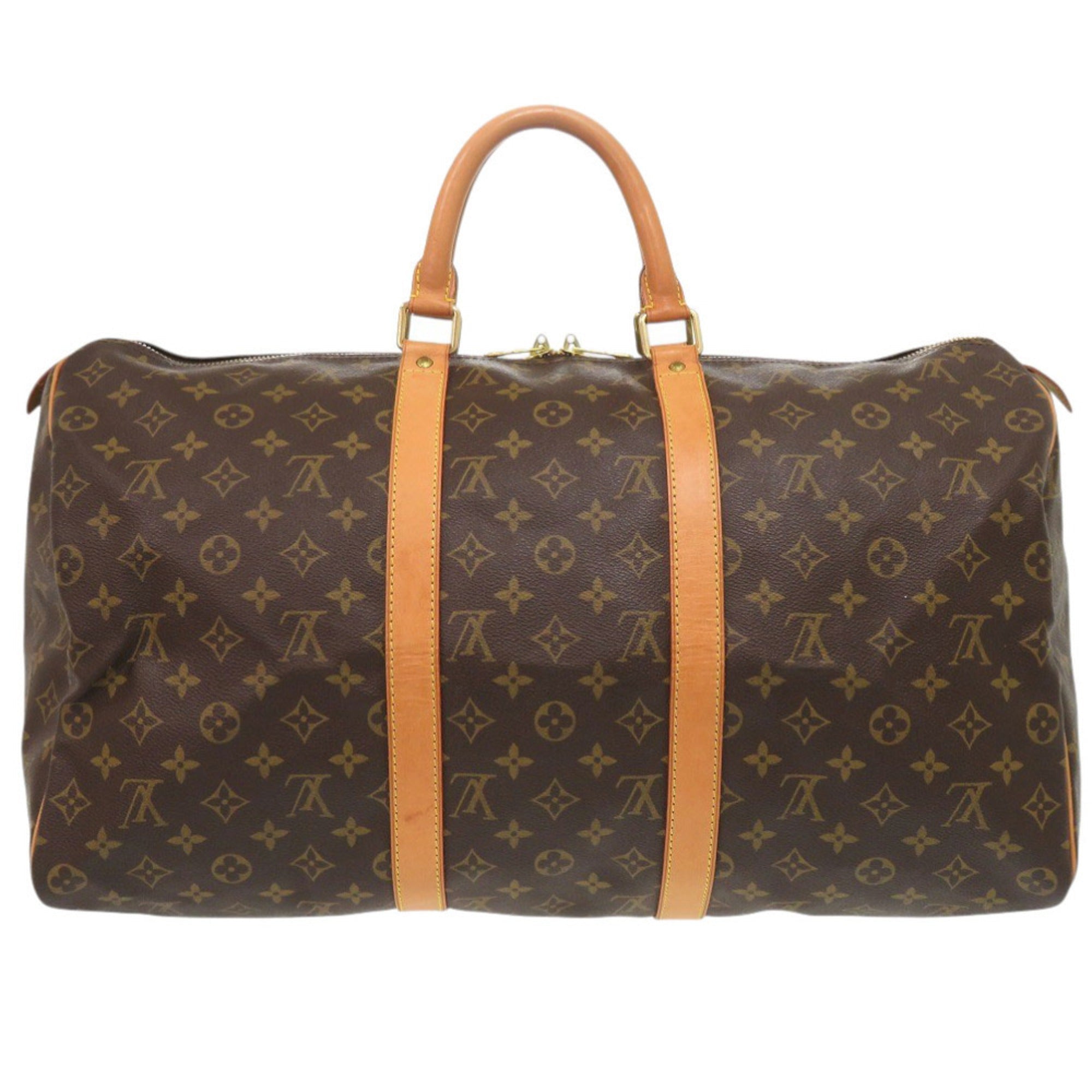 Louis Vuitton Brown Monogram Monogram Boston Bag (Pre-Owned)