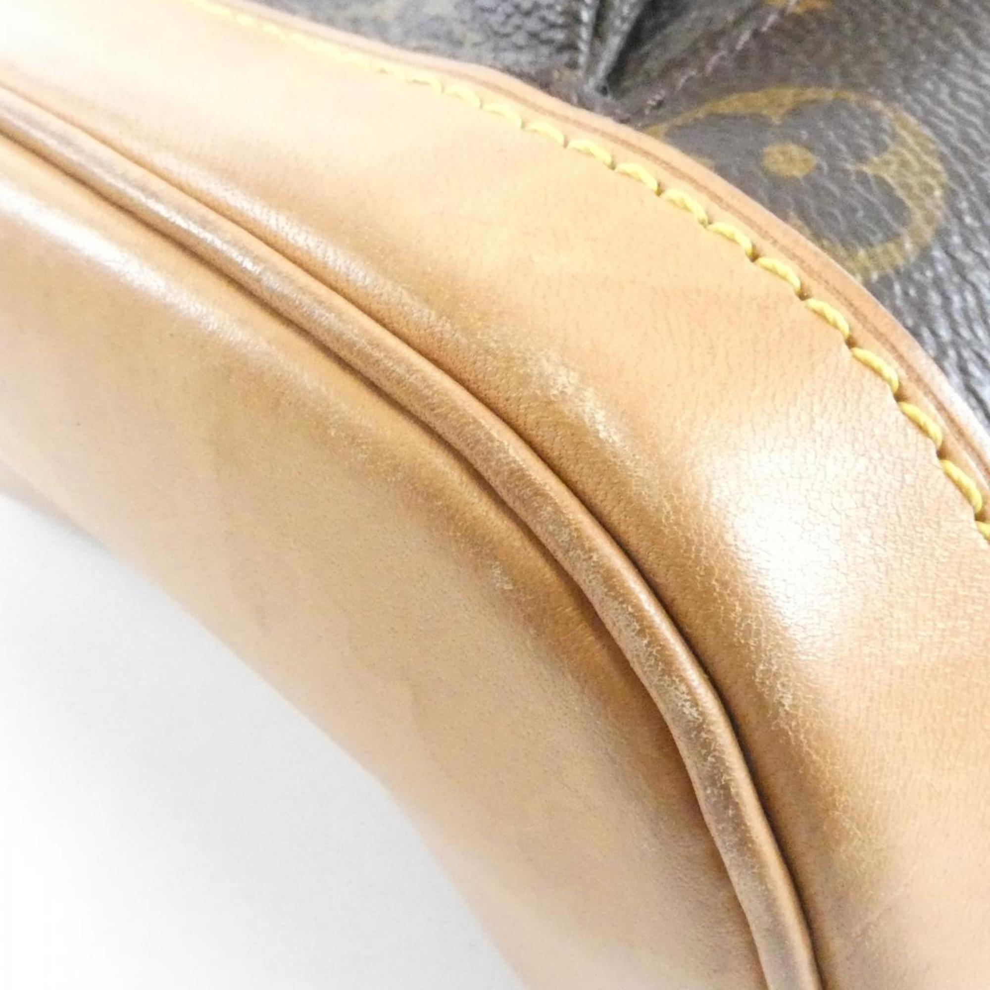 Louis Vuitton Monogram Mini Marron Coated Canvas Backpack (Pre-Owned)