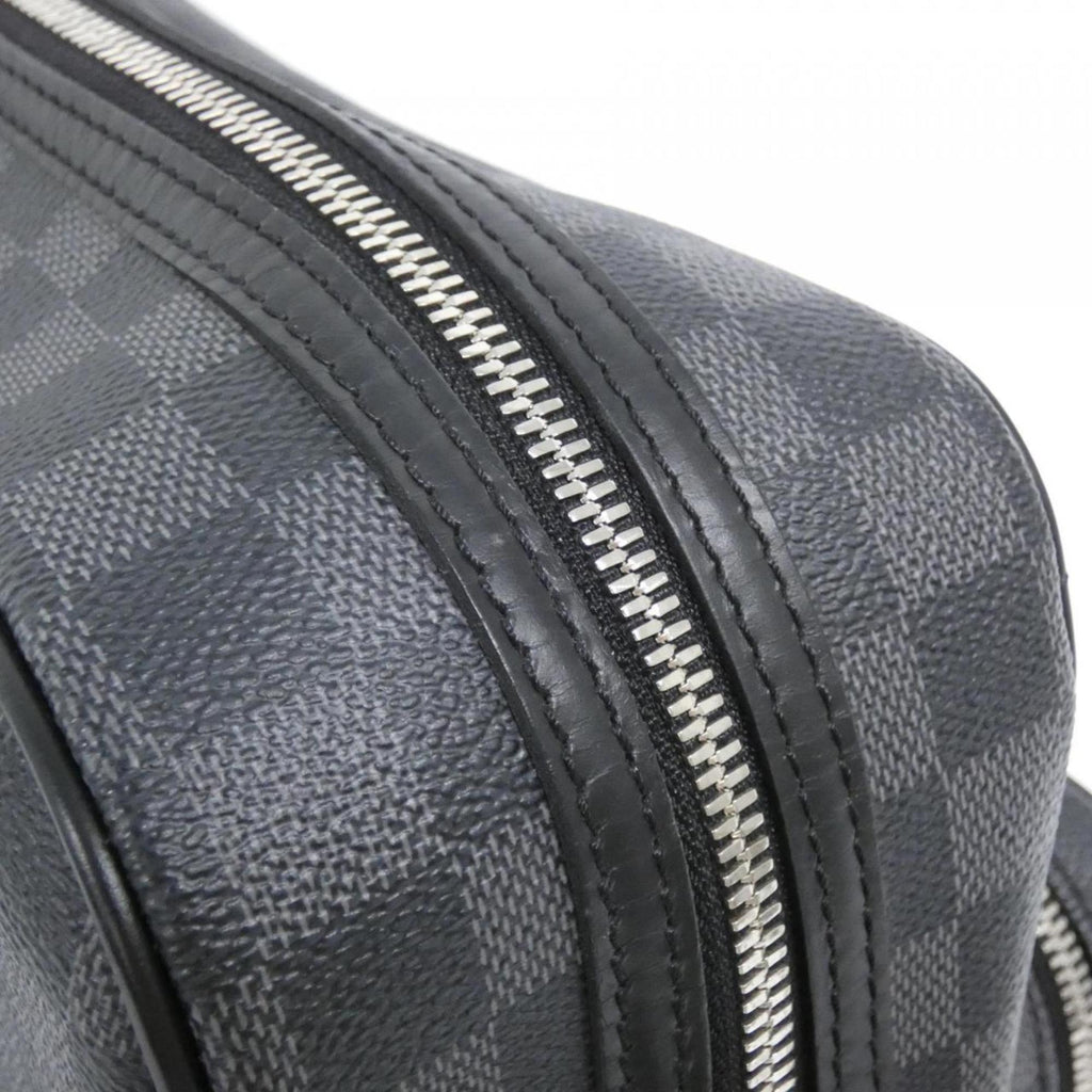 Louis Vuitton Graphite Coated Canvas Shoulder Bag (Pre-Owned)