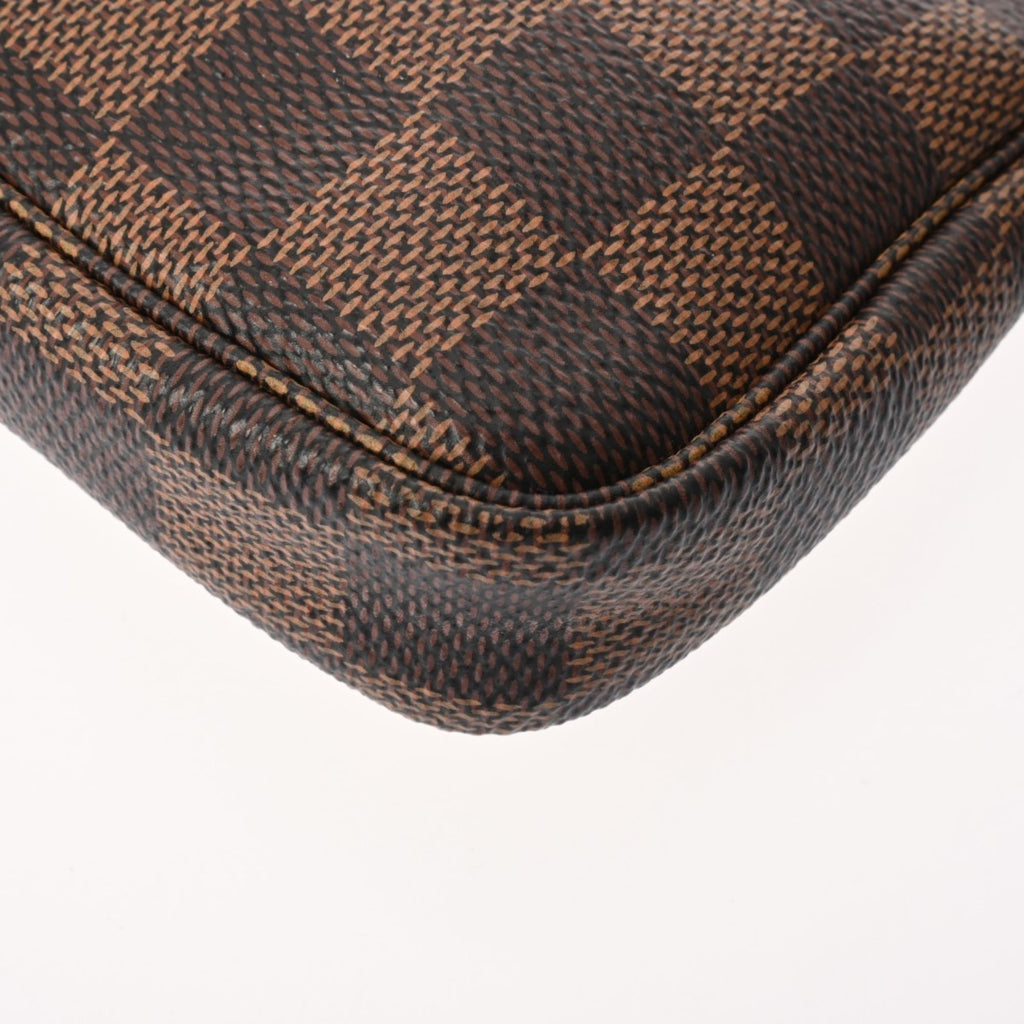 Louis Vuitton Damier Brown Damier Canvas Pochette Pouch (Pre-Owned)