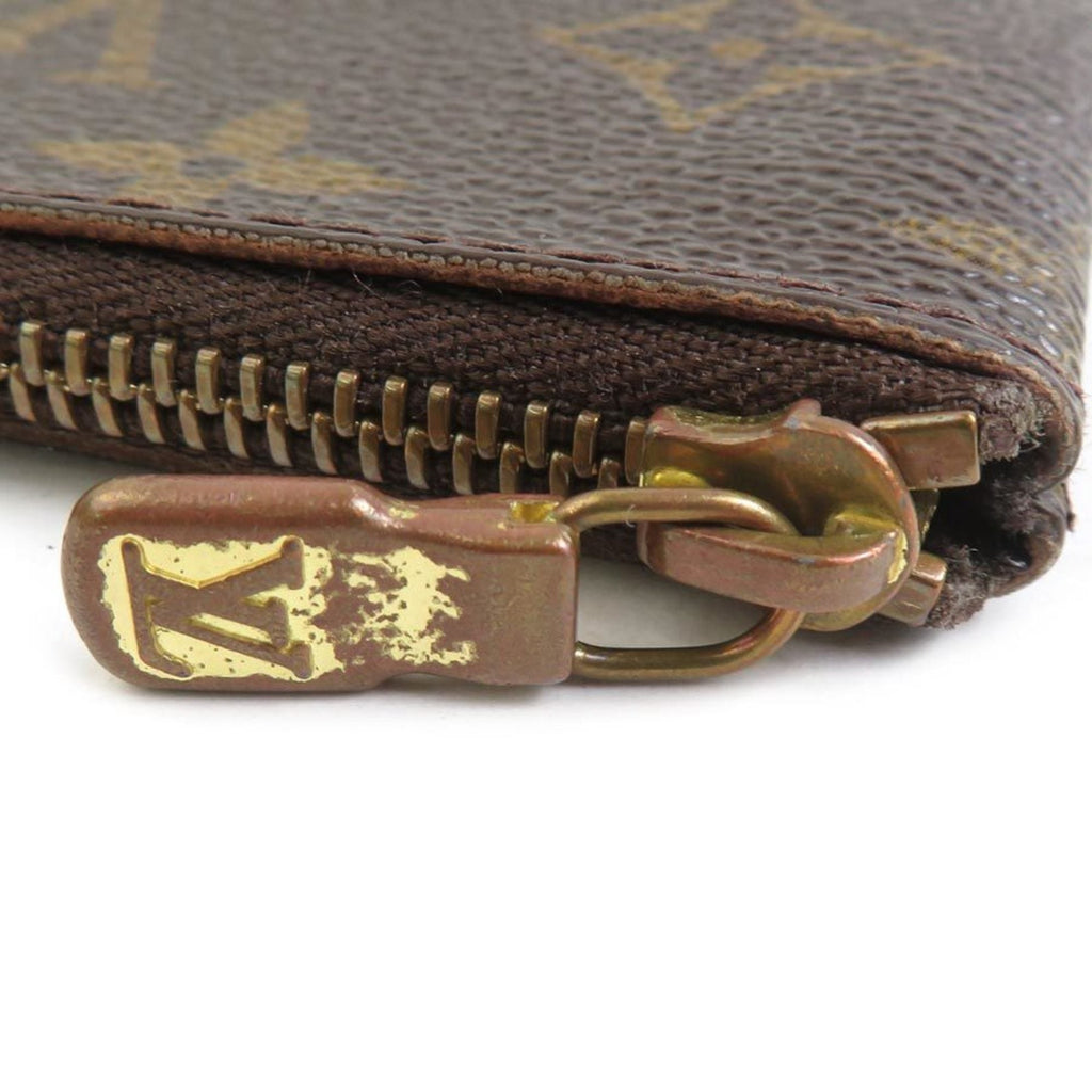 Louis Vuitton Brown Monogram Coin Purse/Coin Case (Pre-Owned)