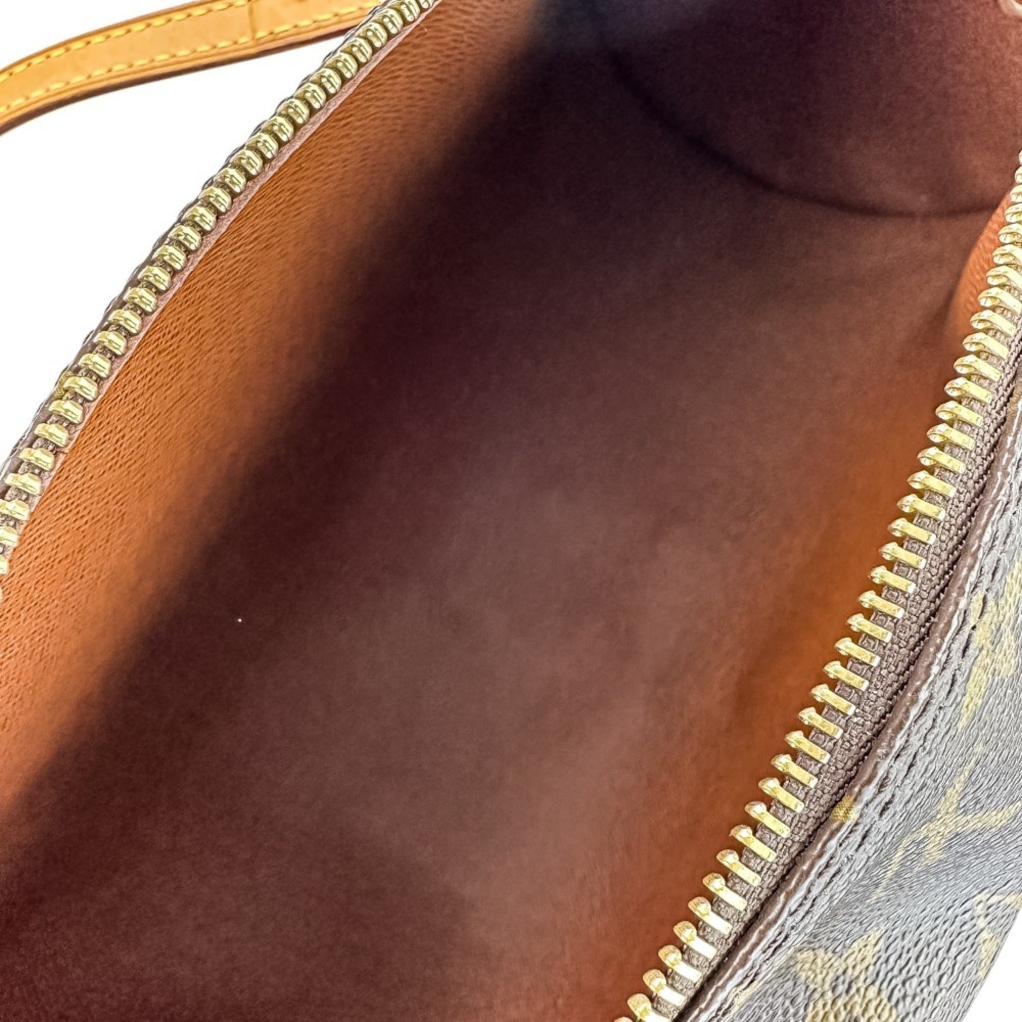 Louis Vuitton Brown Monogram Monogram Handbag Pouch (Pre-Owned)