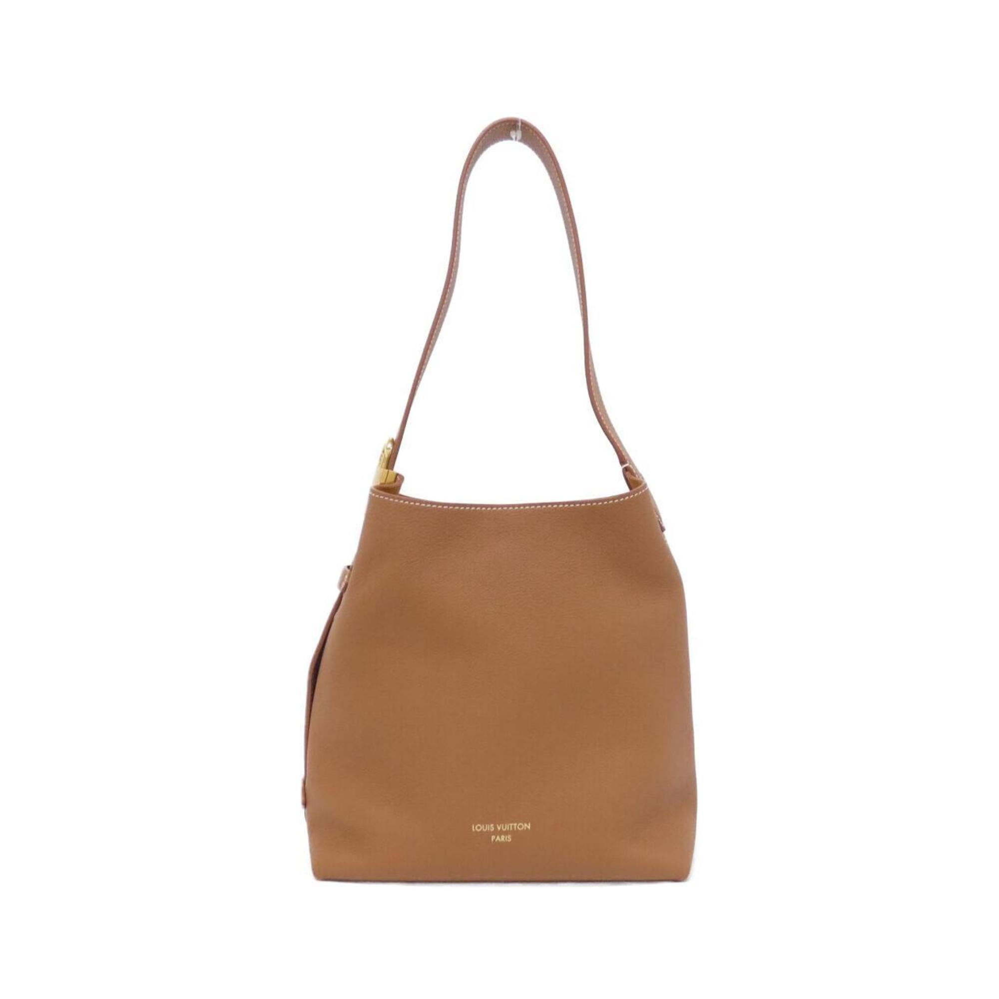 Louis Vuitton Cognac Leather Shoulder Bag (Pre-Owned)