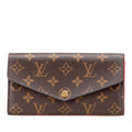 Louis Vuitton Monogram Brown Pvc Leather Long Wallet (Bi-Fold) (Pre-Owned)