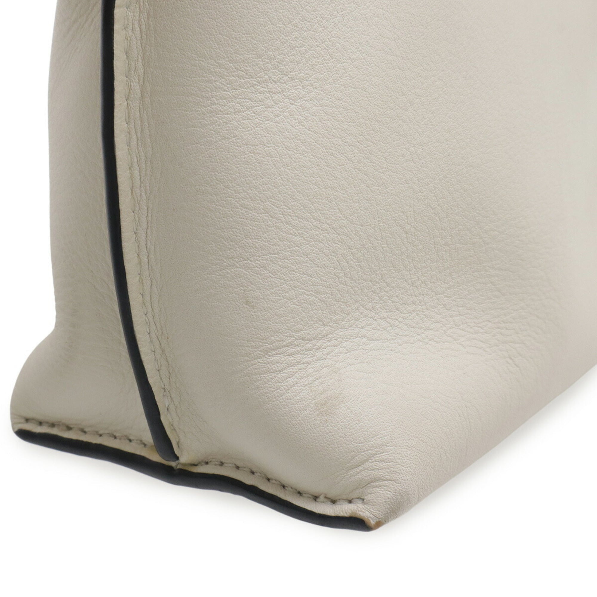 Flamenco Knot Clutch Leather Medium