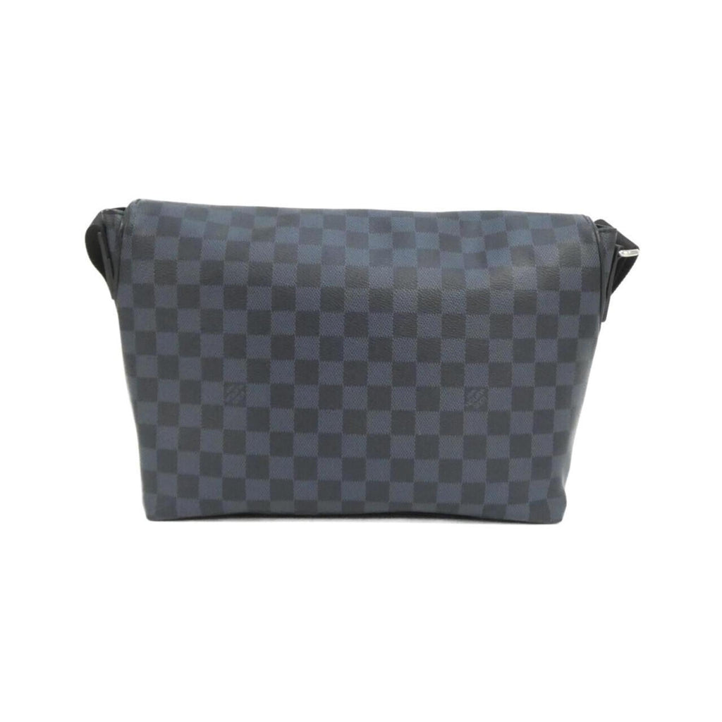 Louis Vuitton Black Cobalt Coated Canvas Shoulder Bag (Pre-Owned)