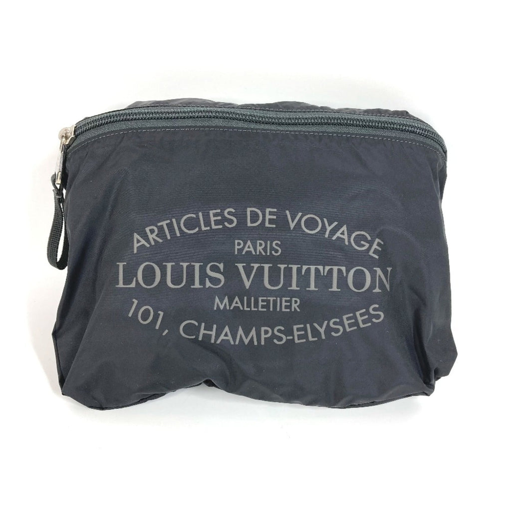 Louis Vuitton Damier Aventure Black Leather Nylon Backpack (Pre-Owned)