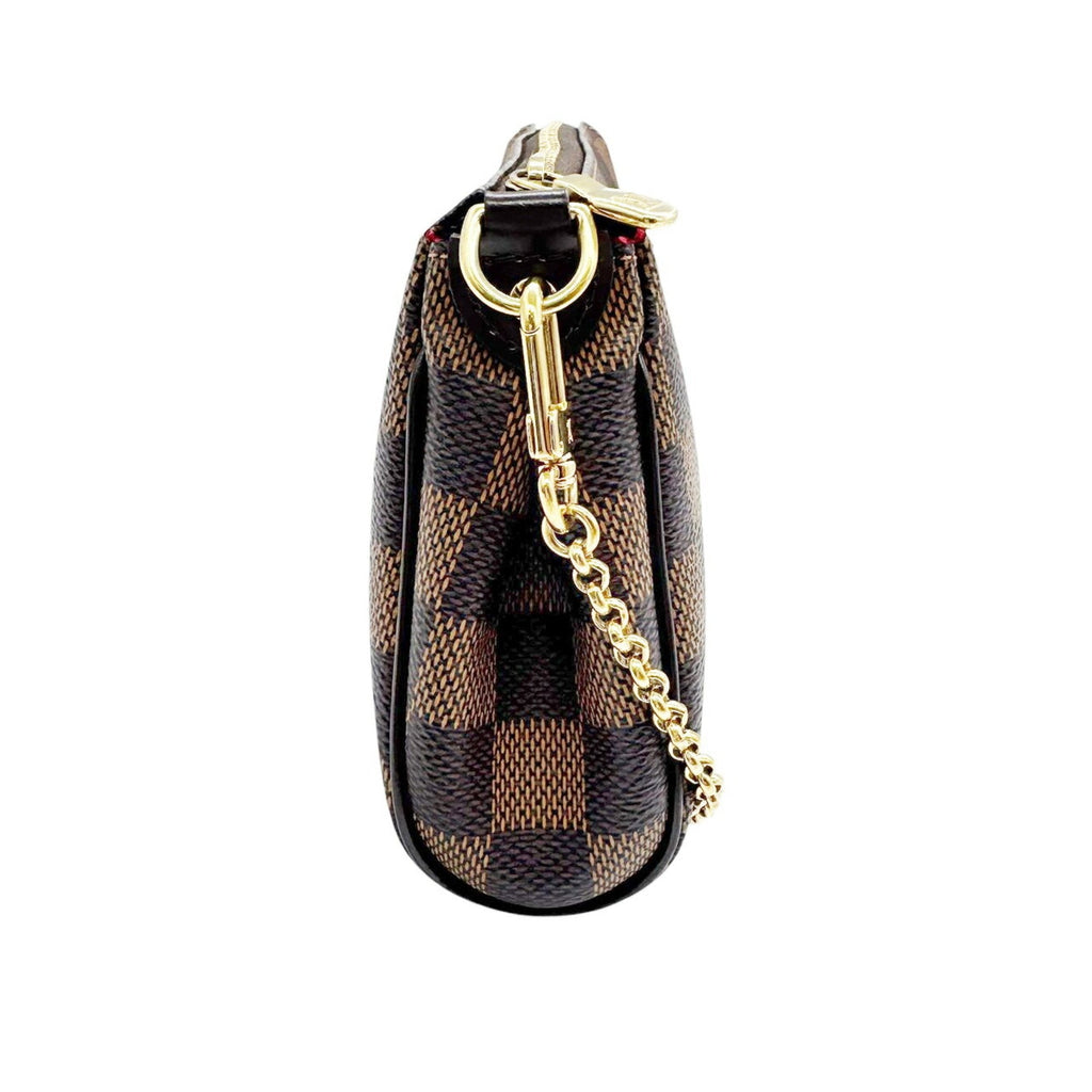 Louis Vuitton Brown Damier Canvas Ebene Damier Canvas Pochette Shoulder Bag (Pre-Owned)
