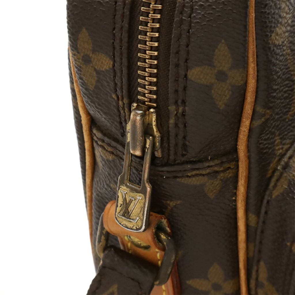 Louis Vuitton Brown Coated Canvas Pochette Shoulder Bag (Pre-Owned)