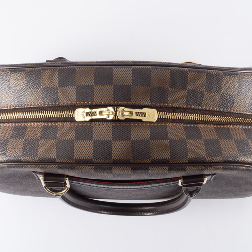 Louis Vuitton Brown Damier Canvas Ebene Damier Canvas Handbag (Pre-Owned)