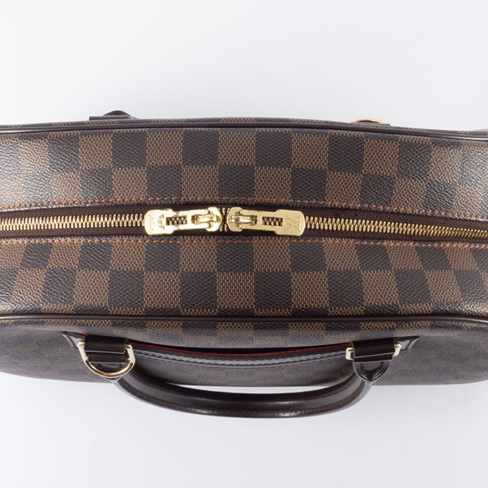 Louis Vuitton Brown Damier Canvas Ebene Damier Canvas Handbag (Pre-Owned)
