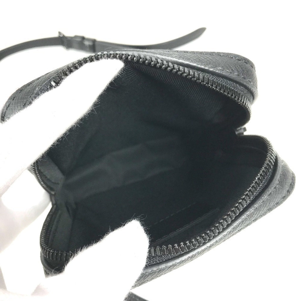Louis Vuitton Black Multi-Color Taiga Leather Pochette Shoulder Bag (Pre-Owned)