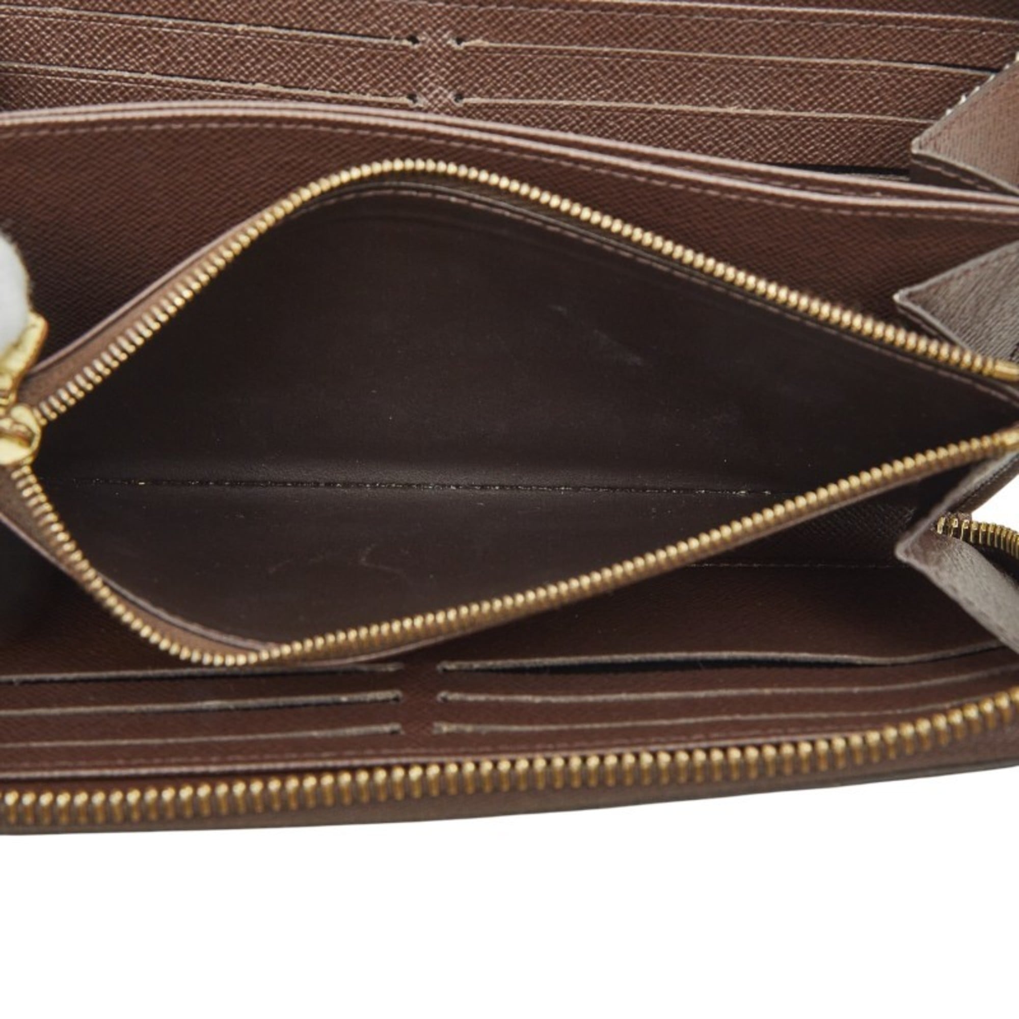 Louis Vuitton Damier Brown Damier Canvas Damier Canvas Long Wallet (Bi-Fold) (Pre-Owned)