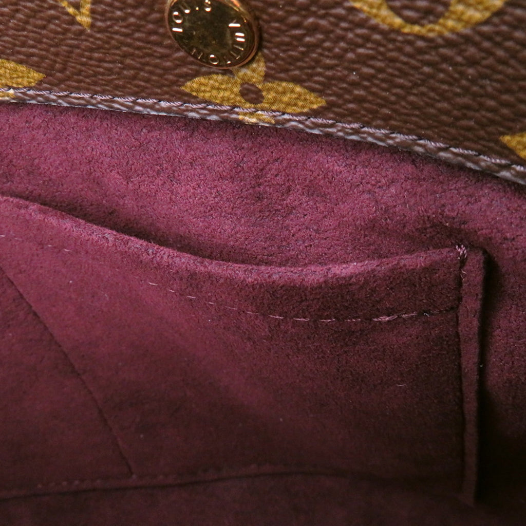 Louis Vuitton Bordeaux Monogram Monogram Leather Handbag Shoulder Bag (Pre-Owned)