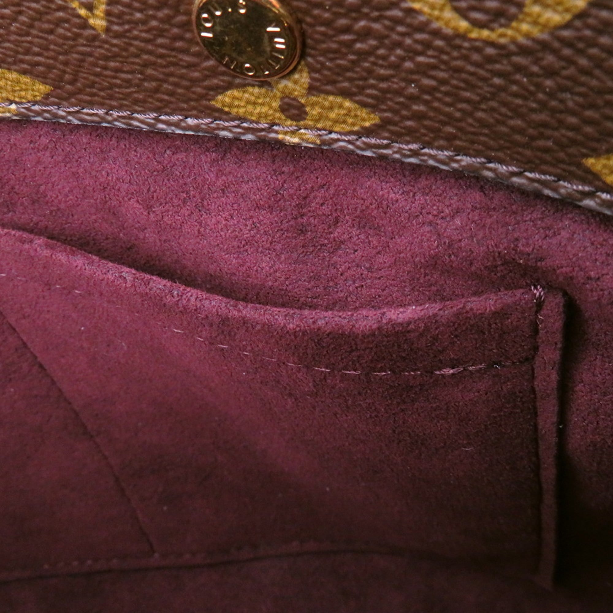Louis Vuitton Bordeaux Monogram Monogram Leather Handbag Shoulder Bag (Pre-Owned)