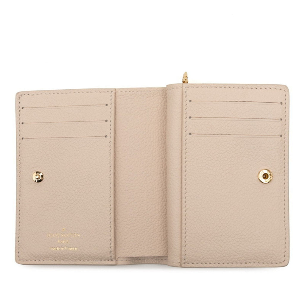 Louis Vuitton Beige Leather Wallet (Bi-Fold) (Pre-Owned)