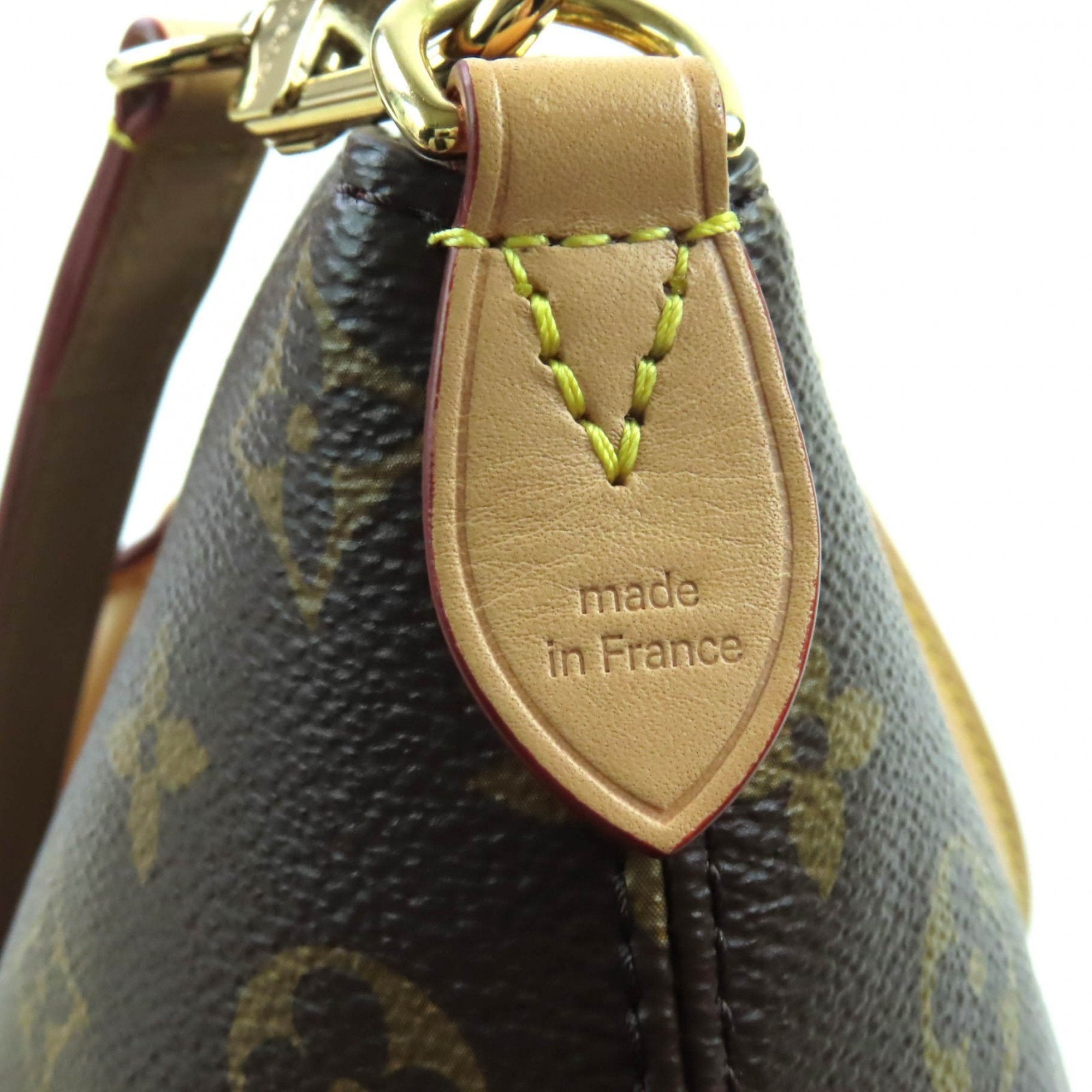 Louis Vuitton Brown Leather Handbag (Pre-Owned)