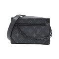 Louis Vuitton Black Coated Canvas Shoulder Bag (Pre-Owned)