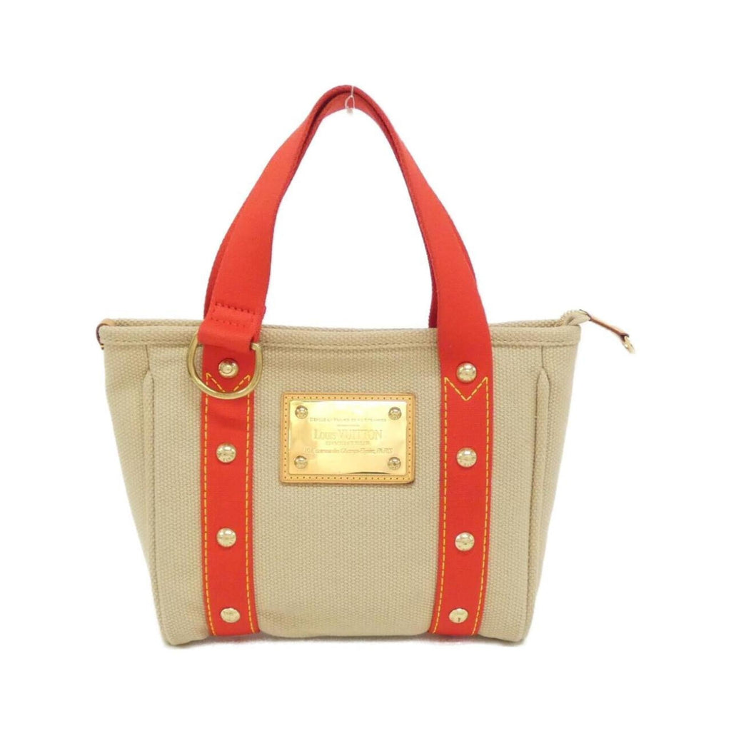Louis Vuitton Beige Canvas Handbag (Pre-Owned)