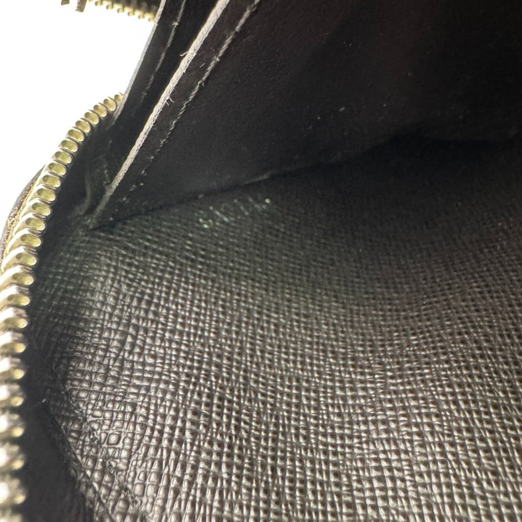 Louis Vuitton Brown Leather Long Wallet (Bi-Fold) (Pre-Owned)