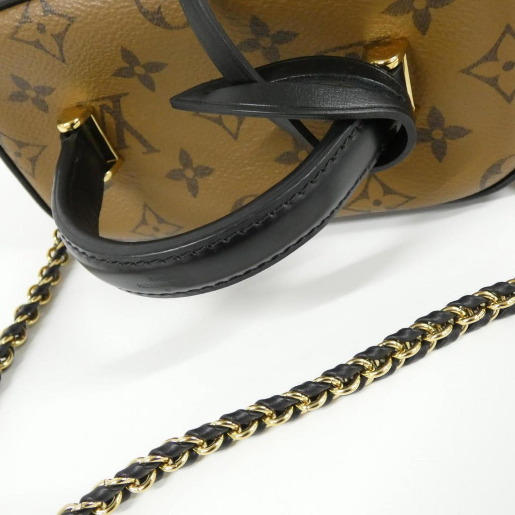Louis Vuitton Marron Coated Canvas Handbag (Pre-Owned)