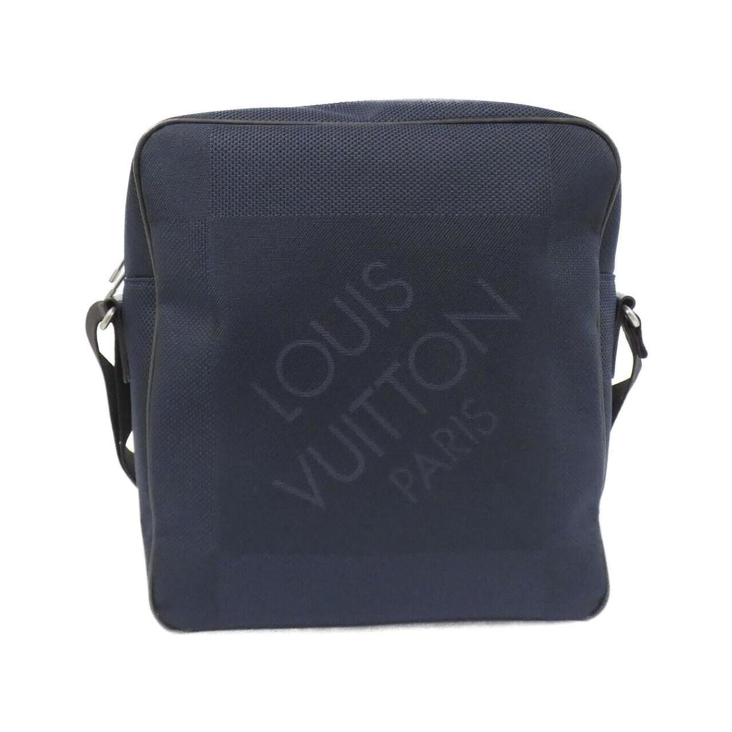 Louis Vuitton Blue Silver Canvas Shoulder Bag (Pre-Owned)