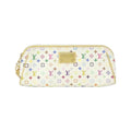 Louis Vuitton White Coated Canvas Pouch (Pre-Owned)