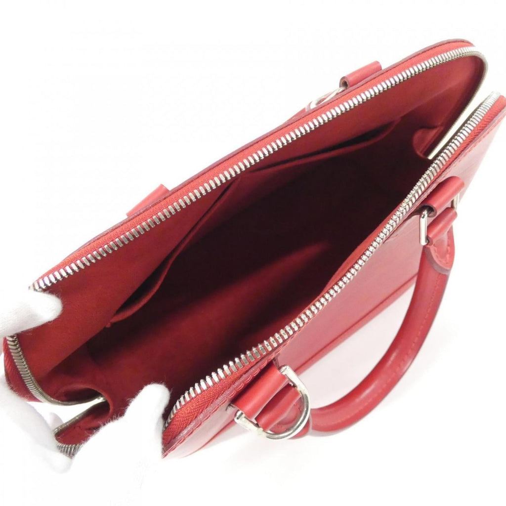 Louis Vuitton Coquelicots Red Color Leather Handbag (Pre-Owned)