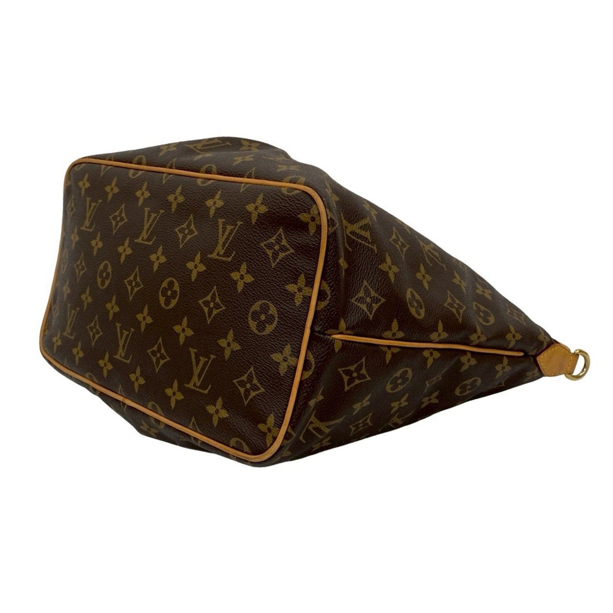 Louis Vuitton Brown Leather Pvc Handbag Shoulder Bag (Pre-Owned)