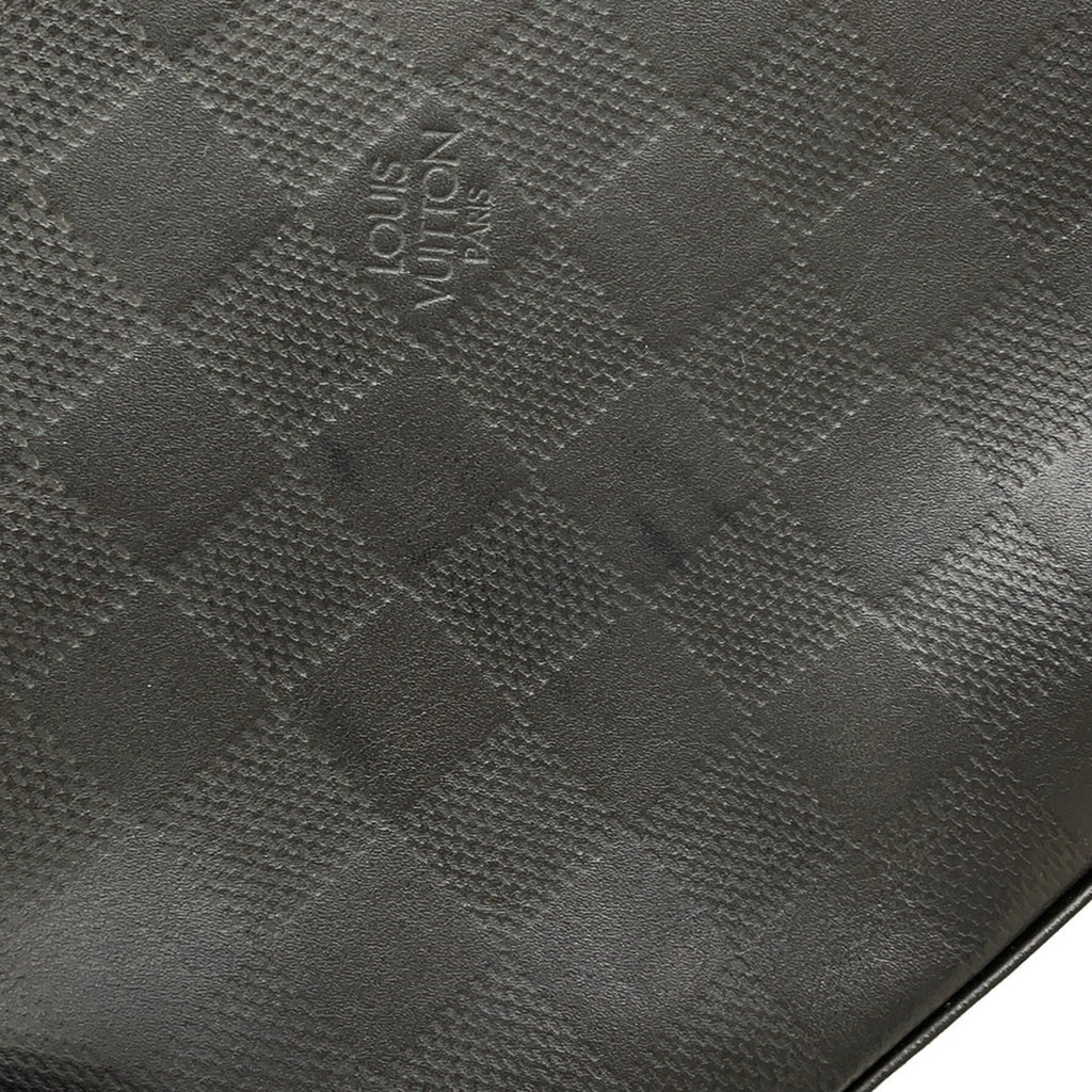 Louis Vuitton Black Damier Canvas Infini Onyx Damier Infini Leather Sling Bag (Pre-Owned)