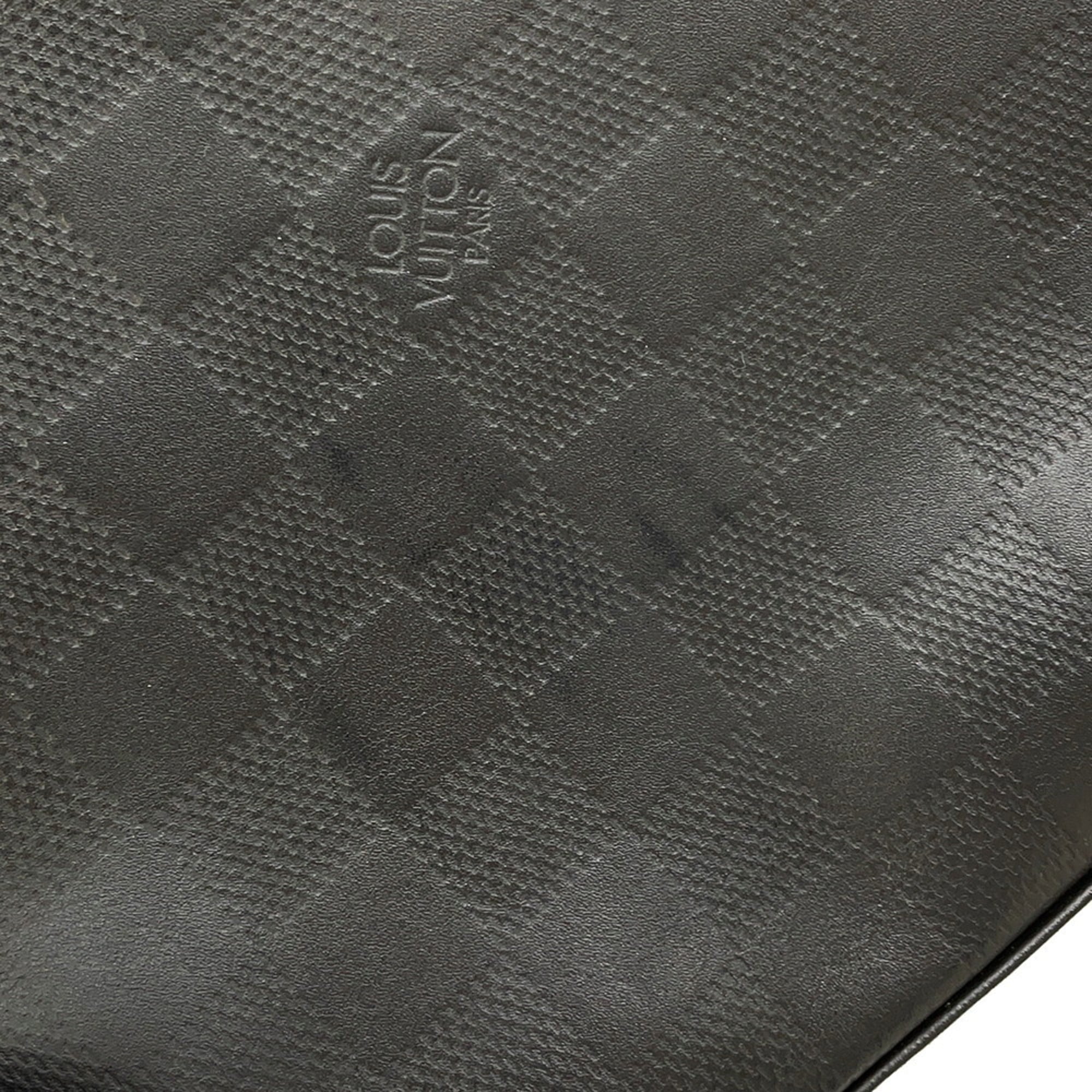 Louis Vuitton Black Damier Canvas Infini Onyx Damier Infini Leather Sling Bag (Pre-Owned)