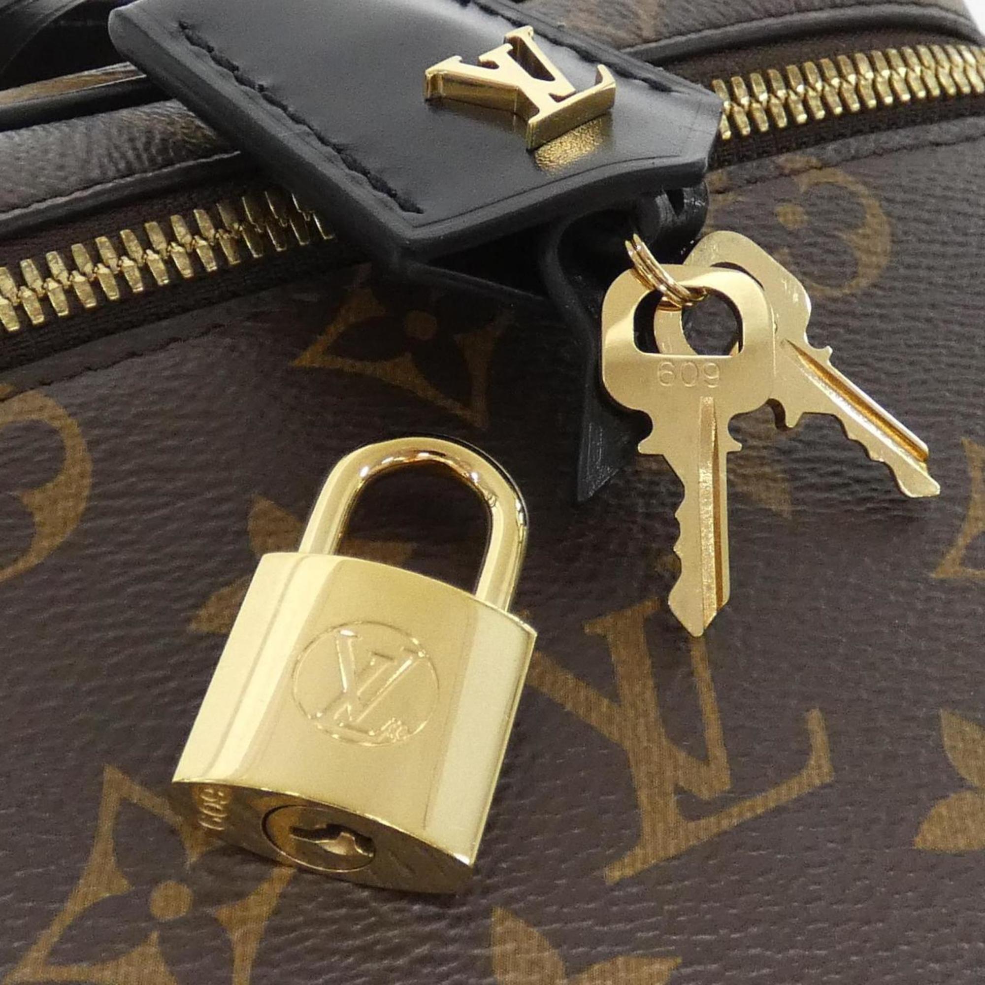 Louis Vuitton Marron Coated Canvas Handbag (Pre-Owned)