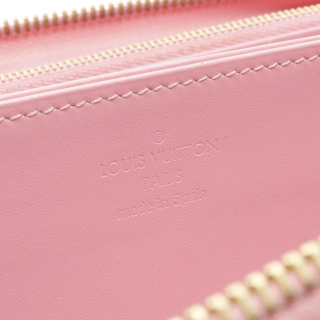 Louis Vuitton Pink Vernis Patent Leather Long Wallet (Bi-Fold) (Pre-Owned)